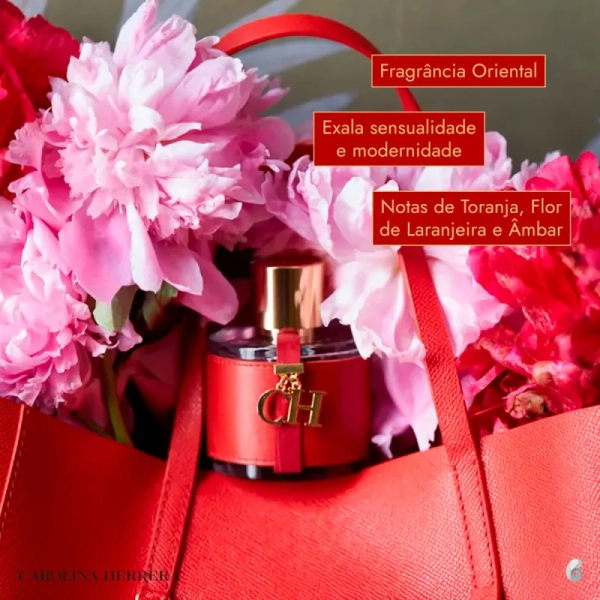 CH Carolina Herrera Eau de Toilette - Perfume Feminino - Imagem 3