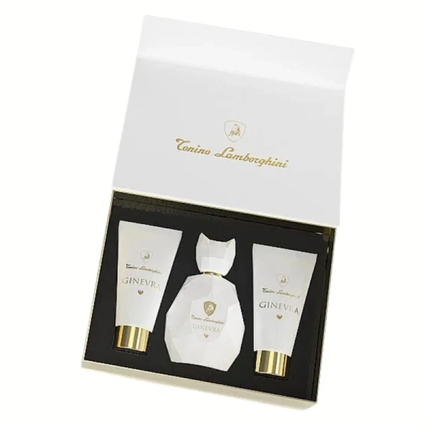 Kit Coffret Tonino Lamborghini Ginevra White Feminino Eau de Parfum