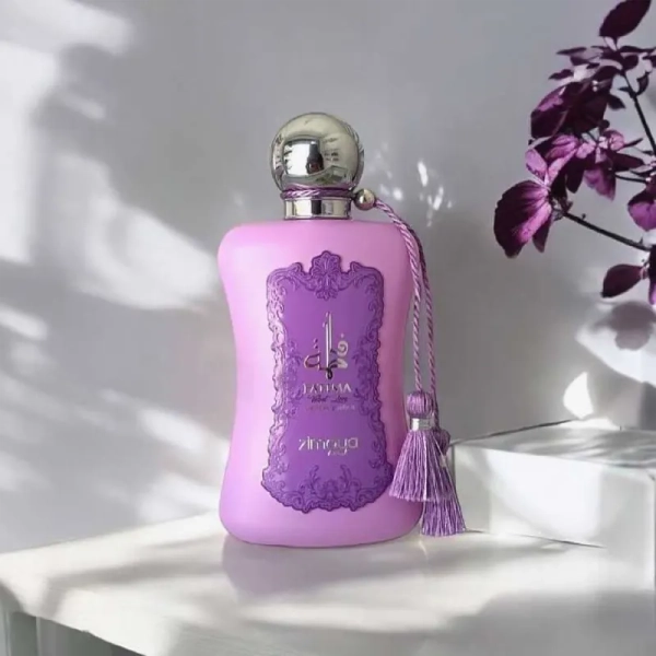 Zimaya Fatima Velvet Love Afnan Extrait de Parfum Feminino-100 ml - Imagem 3