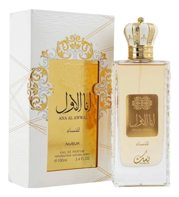 Nusuk Golden Ana Al Awwal Eau De Parfum Feminino -100 ml