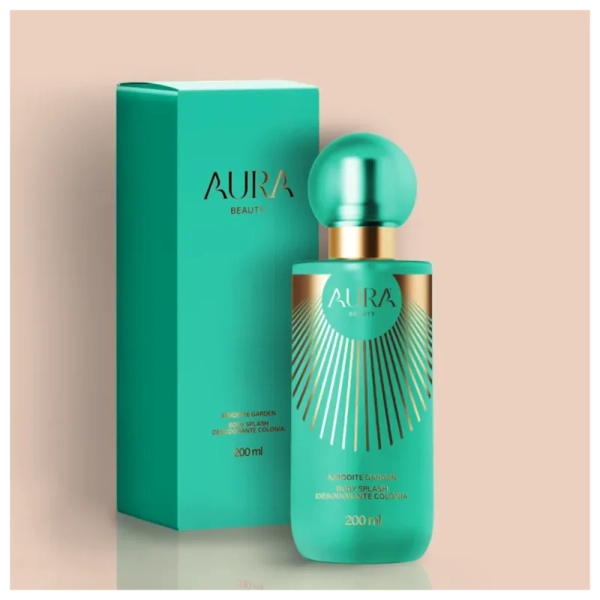 Aura Beauty Afrodite Garden - Body Splash Desodorante Colônia 200ml - Imagem 2