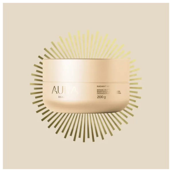 Aura Beauty Magic Butter Radiant Hera - Manteiga Iluminadora Desodorante Corporal 200g - Imagem 3