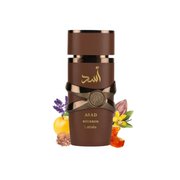Asad Bourbon Lattafa Eau de Parfum - Perfume Masculino 100ml - Imagem 3