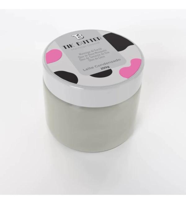 Manteiga Corporal Hidratante Leite Condensado Tikbutter 250g - Imagem 2