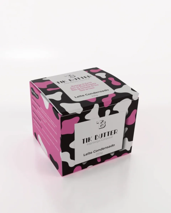 Manteiga Corporal Hidratante Leite Condensado Tikbutter 250g - Imagem 3