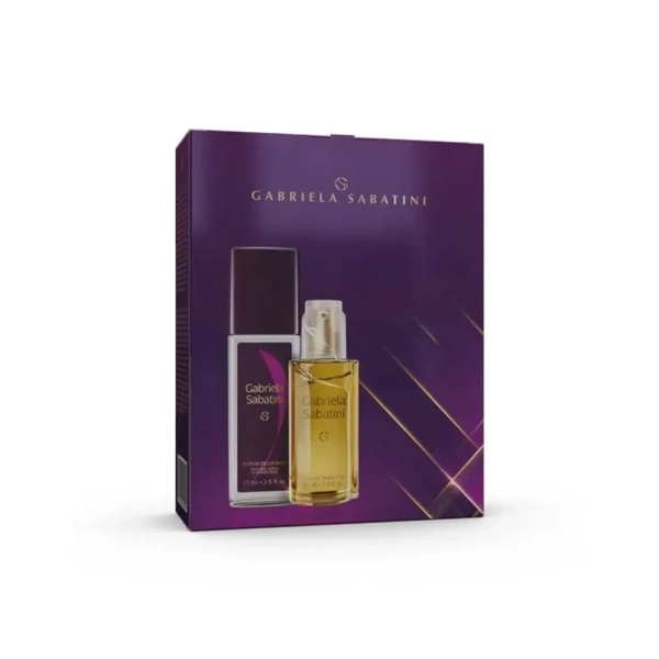 Kit Gabriela Sabatini Perfume Eau de Toilette 60ml + Body Spray Desodorante 75ml Feminino