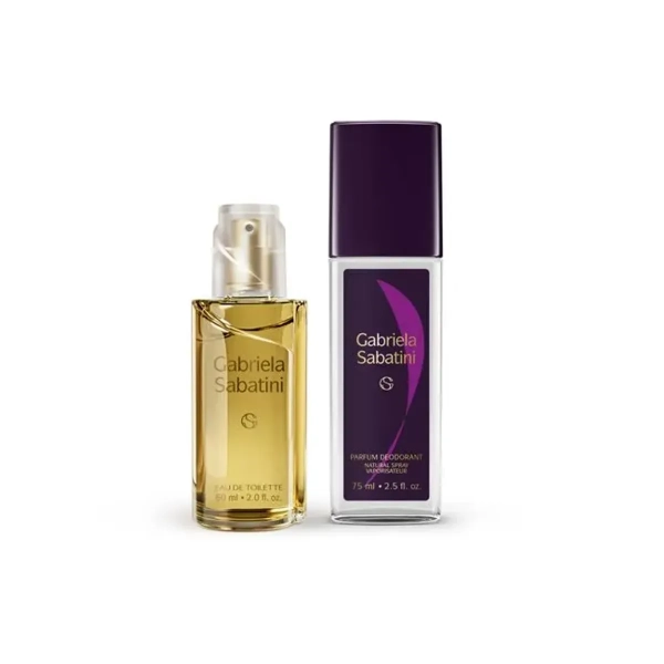 Kit Gabriela Sabatini Perfume Eau de Toilette 60ml + Body Spray Desodorante 75ml Feminino - Imagem 2