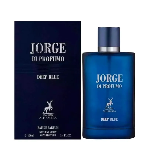 Maison Alhambra Jorge Di Profumo Deep Blue Eau de Parfum - Perfume Unissex 100ml - Imagem 2