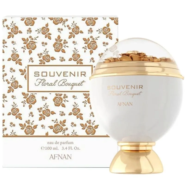 Souvenir Floral Bouquet Afnan Eau de Parfum Feminino-100 ml - Imagem 2